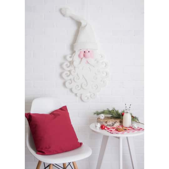 DII® Hanging Foam Santa with White Hat